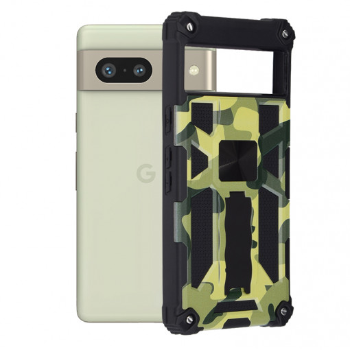Husa telefon Google Pixel 7 - Techsuit Blazor Series - Camo Lime
