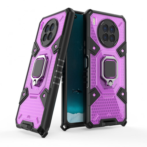 Husa telefon Huawei nova 8i / Honor 50 Lite - Techsuit Honeycomb Armor - Rose-Violet