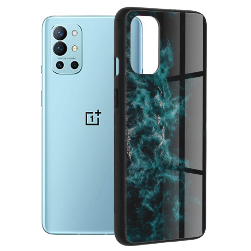 Husa telefon OnePlus 9R - Techsuit Glaze Series - Blue Nebula