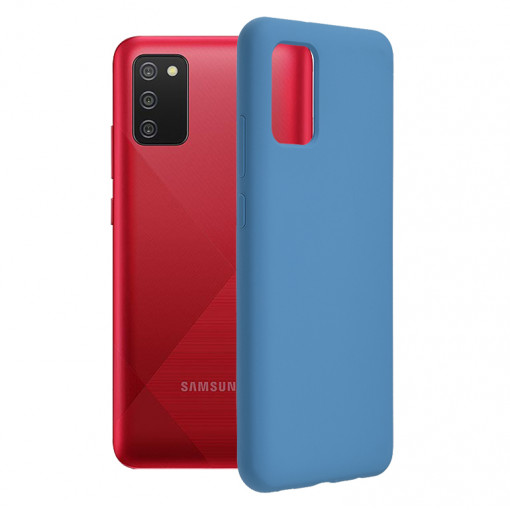 Husa telefon Samsung Galaxy A02s - Techsuit Soft Edge Silicone - Denim Blue