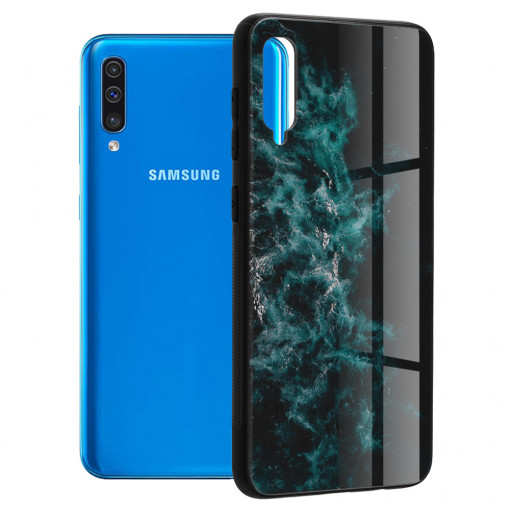Husa telefon Samsung Galaxy A30s / A50 / A50s - Techsuit Glaze Series - Blue Nebula