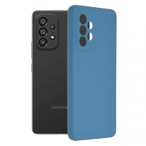 Husa telefon Samsung Galaxy A53 5G - Techsuit Soft Edge Silicone - Denim Blue