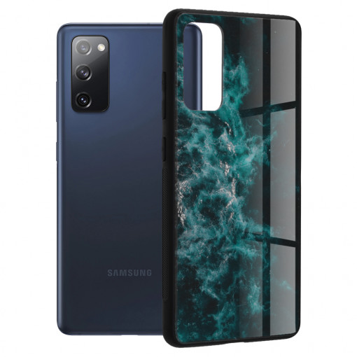 Husa telefon Samsung Galaxy S20 FE / S20 FE 5G - Techsuit Glaze Series - Blue Nebula