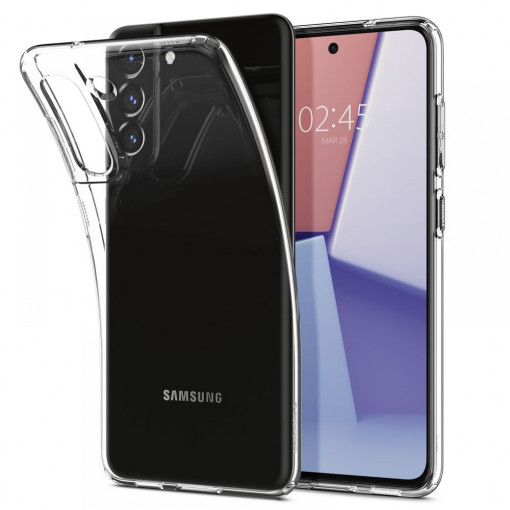 Husa telefon Samsung Galaxy S21 FE 5G - Spigen Liquid Crystal - Clear