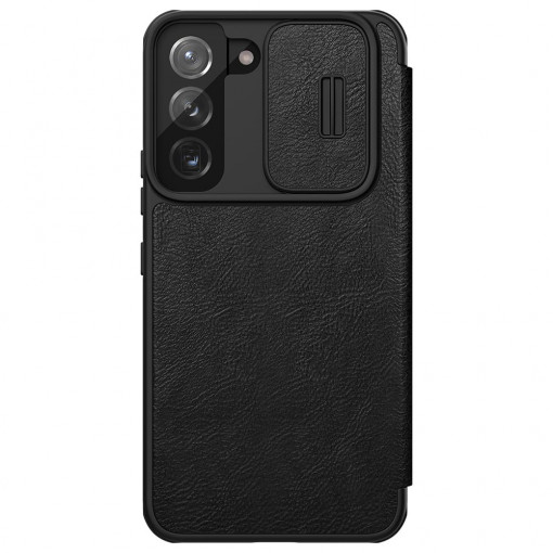 Husa telefon Samsung Galaxy S22 Plus 5G - Nillkin QIN Leather Pro Case - Black