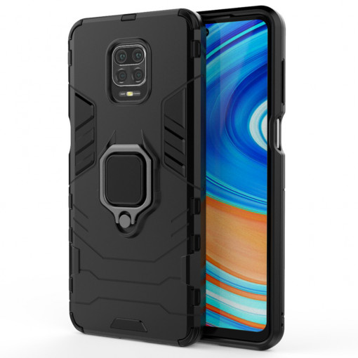 Husa telefon Xiaomi Redmi Note 9S / Note 9 Pro / Note 9 Pro Max - Techsuit Silicone Shield - Black