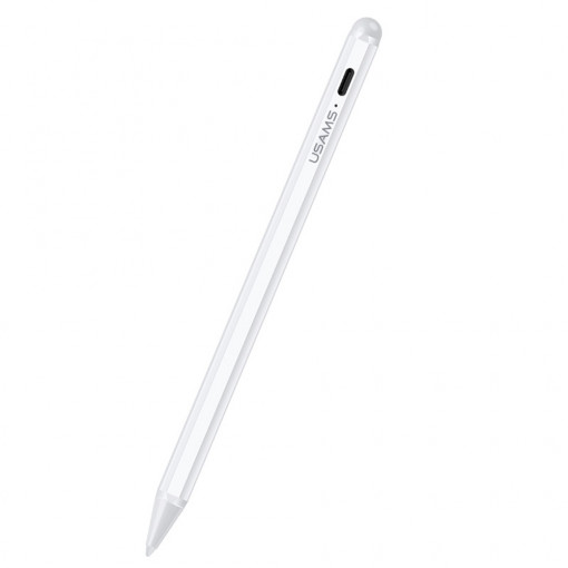 Stylus Pen - USAMS Active Touch Screen (US-ZB135) - White