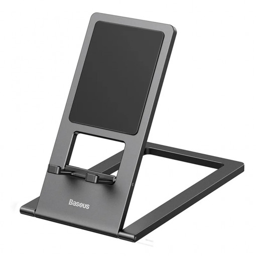 Suport Birou Telefon / Tableta - Baseus Foldable (LUKP000013) - Gray