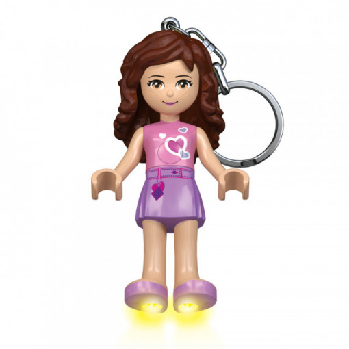 Breloc cu lanterna LEGO Friends Olivia (LGL-KE22O)