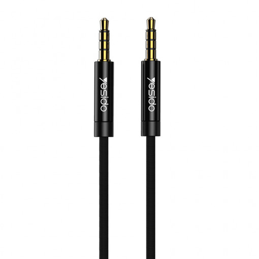 Cablu Audio Jack 3.5mm la Jack 3.5mm, 3m - Yesido (YAU-16) - Black
