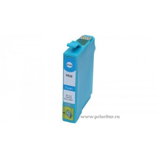 Cartus albastru EPSON 16XL T-1632 ( T16324010 ) T1632 Cyan compatibil Epson WorkForce WF-2010w WF-2510wf WF-2520nf WF-2530wf WF-2540wf