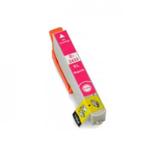 Cartus imprimanta pt Epson 24XL T2433-XL magenta T2433 XL rosu T02433 XL cerneala inkjet