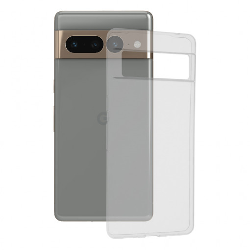 Husa telefon Google Pixel 7 Pro - Techsuit Clear Silicone - Transparenta