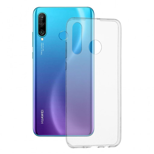Husa telefon Huawei P30 Lite / P30 Lite New Edition - Techsuit Clear Silicone - Transparenta
