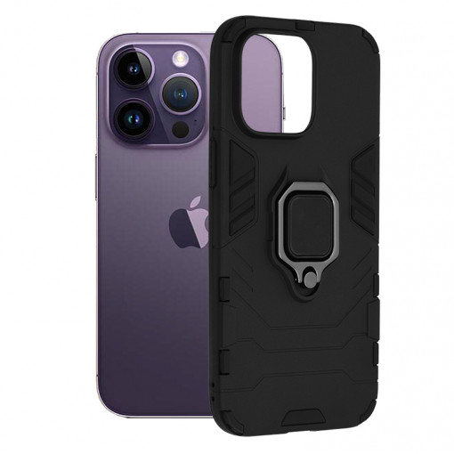 Husa telefon iPhone 14 Pro Max - Techsuit Silicone Shield - Black