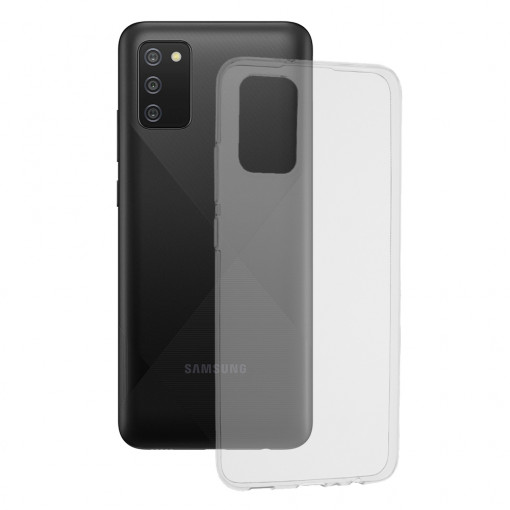 Husa telefon Samsung Galaxy A02s - Techsuit Clear Silicone - Transparenta