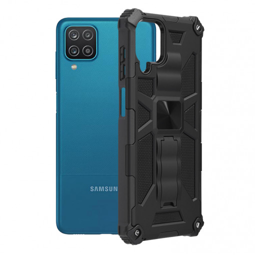Husa telefon Samsung Galaxy A12 / A12 Nacho - Techsuit Blazor Series - Black