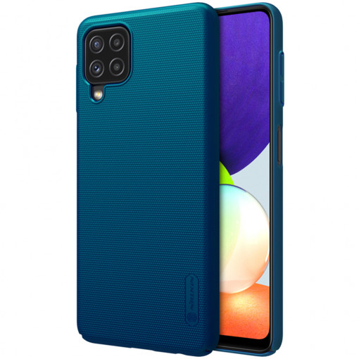 Husa telefon Samsung Galaxy A22 4G - Nillkin Super Frosted Shield - Blue