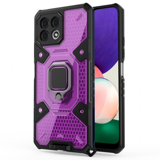 Husa telefon Samsung Galaxy A22 5G - Techsuit Honeycomb Armor - Rose-Violet