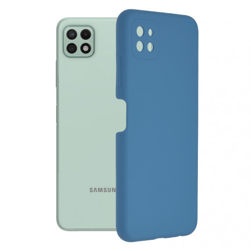 Husa telefon Samsung Galaxy A22 5G - Techsuit Soft Edge Silicone - Denim Blue