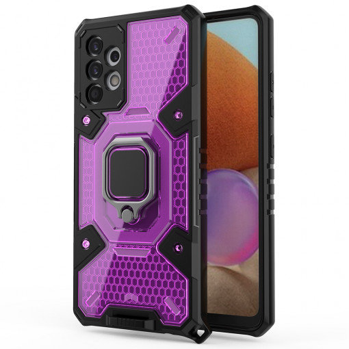 Husa telefon Samsung Galaxy A32 4G - Techsuit Honeycomb Armor - Rose-Violet