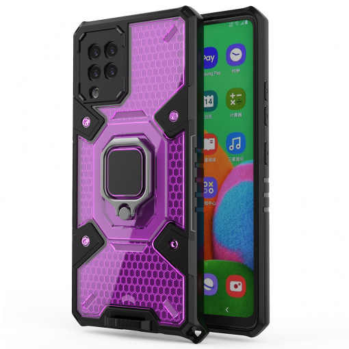 Husa telefon Samsung Galaxy A42 5G - Techsuit Honeycomb Armor - Rose-Violet