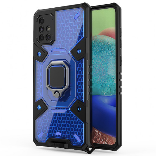Husa telefon Samsung Galaxy A71 4G - Techsuit Honeycomb Armor - Blue