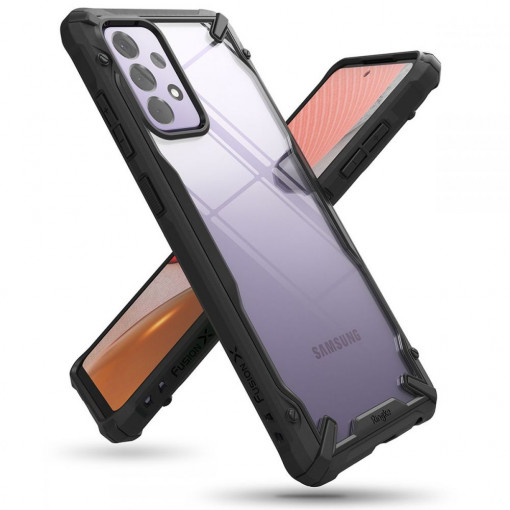 Husa telefon Samsung Galaxy A72 4G / A72 5G - Ringke Fusion X - Black
