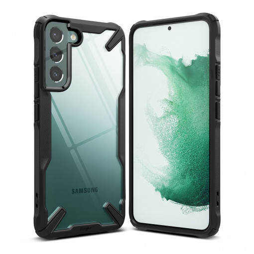 Husa telefon Samsung Galaxy S22 Plus 5G - Ringke Fusion X - Black