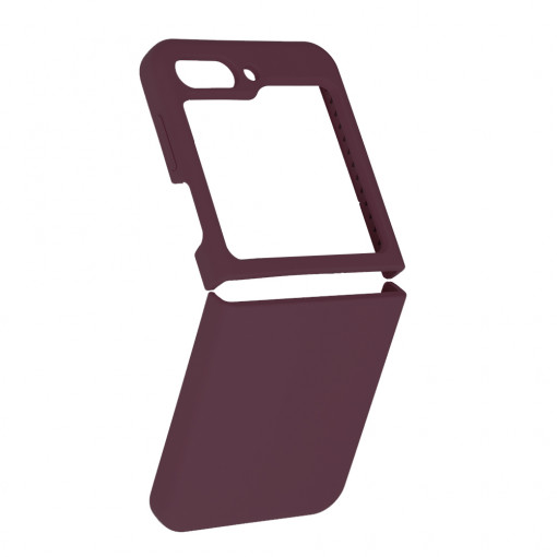 Husa telefon Samsung Galaxy Z Flip5 - Techsuit Soft Edge Silicone - Plum Violet