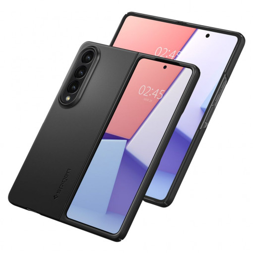 Husa telefon Samsung Galaxy Z Fold4 - Spigen Air Skin - Black