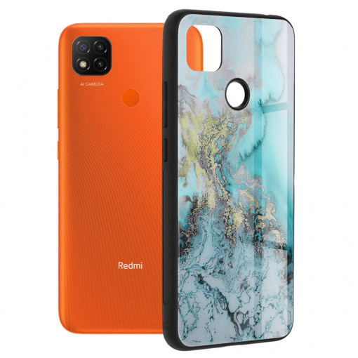 Husa telefon Xiaomi Redmi 9C / Redmi 9C NFC - Techsuit Glaze Series - Blue Ocean
