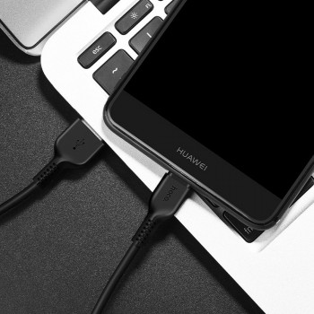 Cablu de Date USB-A la Type-C 10W, 2A, 1m - Hoco Easy Charged (X13) - Black - Img 4