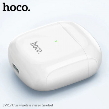 Casti Bluetooth 5.3 Wireless, TWS - Hoco (EW19) - White - Img 3