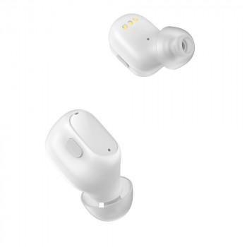 Casti Bluetooth Wireless - Baseus Encok WM01 Plus (NGWM01P-02) - White - Img 1
