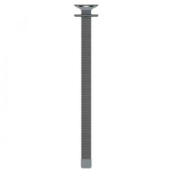 Curea pentru Apple Watch 1/2/3/4/5/6/7/8/SE/SE 2 (38/40/41mm) - Techsuit Watchband (W034) - Black - Img 2