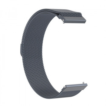 Curea pentru Samsung Galaxy Watch 4/5/Active 2, Huawei Watch GT 3 (42mm)/GT 3 Pro (43mm) - Techsuit Watchband 20mm (W009) - Blue - Img 2