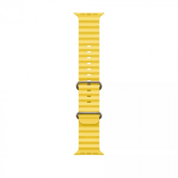 Curea pentruApple Watch 1/2/3/4/5/6/7/8/SE/SE 2 (38/40/41mm) - Techsuit Watchband (W038) - Yellow - Img 4