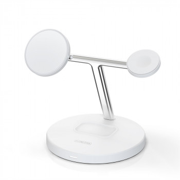 Duzzona - Charging Station 3in1 (W9) - for iPhone / Apple Watch / AirPods, 15W - White