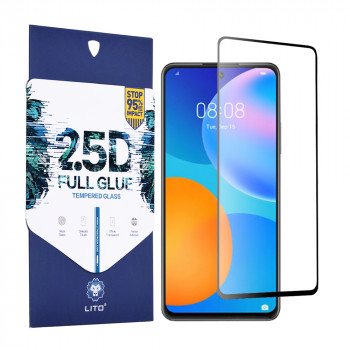 Folie protectie telefon Huawei P Smart 2021 - Lito 2.5D FullGlue Glass - Black