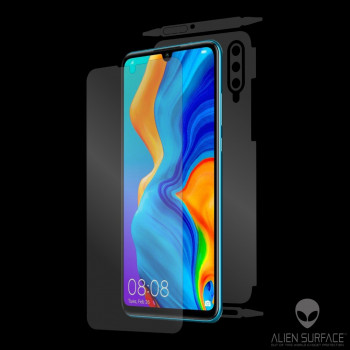 Folie protectie telefon Huawei P30 Lite / P30 lite New Edition - Alien Surface Screen+Edges+Back - Transparent - Img 2