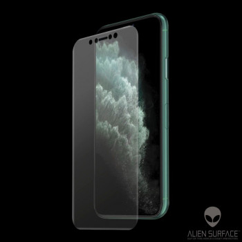 Folie protectie telefon iPhone 11 Pro Max - Alien Surface Screen+Edges+Back - Transparent - Img 4