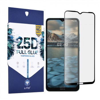 Folie protectie telefon Nokia 2.4 - Lito 2.5D FullGlue Glass - Black