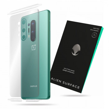 Folie protectie telefon OnePlus 8 Pro - Alien Surface Screen+Edges+Back - Transparent