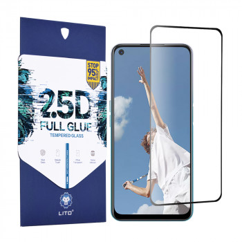 Folie protectie telefon Oppo A52 4G / A72 4G - Lito 2.5D FullGlue Glass - Black