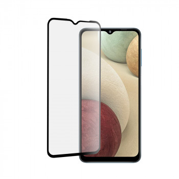 Folie protectie telefon Samsung Galaxy A02 / M02 / A12 / A12 Nacho / F12 / M12 / A32 5G - Mocolo 3D Curved Full Glue Glass - Black - Img 1