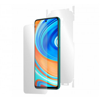 Folie protectie telefon Xiaomi Redmi Note 9S / Note 9 Pro / Note 9 Pro Max - Alien Surface Screen+Edges+Back - Transparent - Img 2