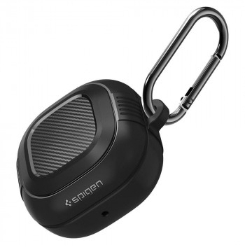 Husa pentru Samsung Galaxy Buds 2 / Live / Pro / 2 Pro - Spigen Rugged Armor - Black - Img 4