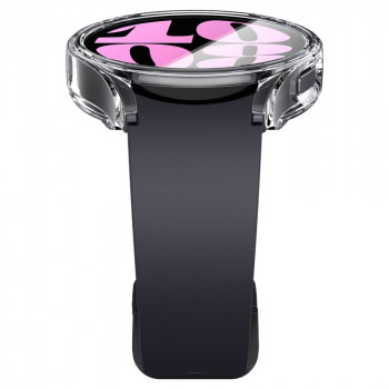 Husa pentru Samsung Galaxy Watch6 40mm - Spigen Ultra Hybrid - Crystal Clear - Img 4