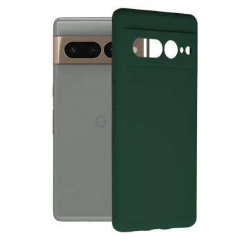 Husa telefon Google Pixel 7 Pro - Techsuit Soft Edge Silicone - Dark Green